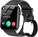 Bluetooth Call Smart Watches IOS Android Samsung Fitness Tracker For Woman Men