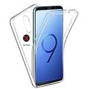 KP TECHNOLOGY Galaxy S9 - (360 Front + Back Protection) Full Complete Protection For Samsung Galaxy S9 Gel Case - Clear