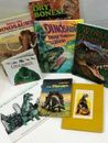 LOTE de 8 libros infantiles de dinosaurios y mamíferos prehistóricos para edades de 9-12 años