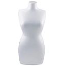 Rayher busto donna, polistirolo bianco, 50 cm, per lavori creativi e decoro, 3316800