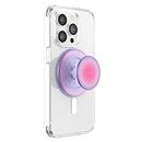 PopSockets Phone Grip Compatible with MagSafe, Adapter Ring for MagSafe Included, Phone Holder, Wireless Charging Compatible - Aura