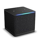 Amazon Fire TV Cube | Hands-free streaming media player with Alexa, Wi-Fi 6E, 4K Ultra HD