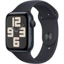 Apple Watch SE 2023 Sportarmband M/L 44 mm Aluminium GPS -Smartwatch-mitternacht