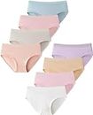 Amazon Brand - Culture Flossy® Women Cotton Underwear Panties Briefs Pack of 3, 6, 8, Underpants (L, Pack of 3)