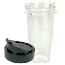 24 oz Smoothie Cup with To-Go Lid Replacement Part for Oster Pro 1200 Blender