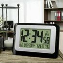  Reloj de pared digital atómico MainStays con temperatura/calendario incorporado