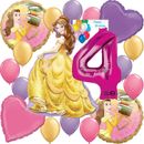 Beauty And The Beast Party Supplies Balloon Bouquet Princess Belle 4th Birthday
