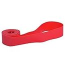 Bicycle Rim Tape, Puncture Prevention Tape Bicycle Wheel Tape Bicycle Inner Tube Protecter Pad(Red)(26 inches)