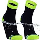 DexShell Essential Waterproof Socks Hiking Walking Outdoor Recreation for Men and Women Ankle Unisex, Hi-vis Yellow, X-Large