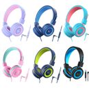 iClever Kids Headphones with Microphone for School - 85dB/94dB Volume Control