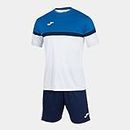 Joma Danubio Conjunto de Fútbol Camiseta y Pantalones Cortos, Hombre, Multicolor (Royal/White), 5XS