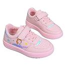 Hopscotch Girls Polyurethane Sneakers in Pink Color, UK Size: 1 (ABQ-4185880)