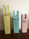 MDF Standing Bunny Spring Home Decor Wire accents Transpac Imports