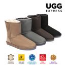 AUSTRALIAN SHEPHERD® UGG Boots Men Sheepskin Wool Nonslip Short Boots Large Size