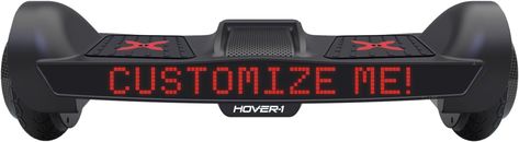Sypher Electric Self-Balancing Hoverboard with Customizable Screen, Dual 150W Mo