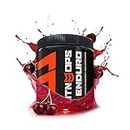 MTN OPS Enduro Nitric Oxide Supplement & Energy Drink Mix with L Arginine & L Citrulline, Boost Oxygen with Caffeine Free Pre Workout, Black Cherry Flavor, 30 Servings