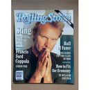 STING ROLLING STONE NO.597 MAGAZINE FEB 7 1991 STING COVER WITH MORE INSIDE USA