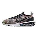 Nike mens Air Max Flyknit Racer Shoes, Multi-color/Black-racer Blue, 9