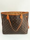 Louis Vuitton Neverfull GM Monogram Canvas Tote Large Shopping Bag -No Pouch-