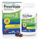 PreserVision AREDS 2 Vitamin & Mineral Supplement 120 Count Soft Gels, Packaging May Vary