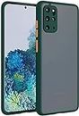 Glasgow Case Cover for Samsung Galaxy S20 Plus Shockproof Back Case Cover (Camera Protection) - Dark Green