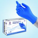 GP Craft Blue Nitrile Gloves 3.5Mil Powder Latex Free Disposable (100pcs)
