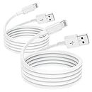 [Apple MFi Certificado] 2 Pack 2m Cable Cargador iPhone, Cable iphone Carga Rapida para Apple iPhone12 / 12mini / iPhone 11/11 Pro / 11 Pro Max/X/XS/XR/XS Max / 8/8 Plus iPad Airpods