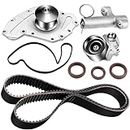 ASAPE Timing Belt Kit & Water Pump with Gasket Compatible with TCKWP295B for 3.5L Avenger, Challenger, Charger, Journey, Magnum, Pacifica, Sebring, 4.0L Grand Caravan, Town & Country, Nitro,Pacifica