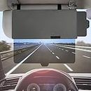EcoNour Polarized Sun Visor Extender for Car (2 Pack) | Anti-Glare Visor Extension for Sun Blocker | Protects from UV Rays | Sunshade Extender for Automotive Interior Sun Protection Accessories