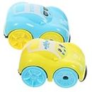 BESTonZON 2pcs Amphibious Bath Toy Bath Toys Age 2-4 Bath Toys for 1 Year Old Wind-up Cars Bath Toys Swimming Bath Toy Toys Age 2-4 Wind up Playthings Wind up Toys