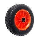 Product Pro 10" Red Puncture Proof Wheel 3.50/2.00-6 for 20mm Axle Shaft