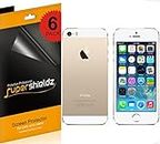 SUPERSHIELDZ- High Definition (HD) Clear Screen Protector For Apple iPhone 5 5S Front + Back + Lifetime Replacements Warranty iPhone 5S and iPhone 5 AT&T, Verizon, Sprint, T-Mobile [3 Front and 3 back] - Retail Packaging