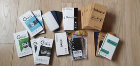 SCREEN PROTECTOR AND PHOINE CASE 22 PCS PACK IPHONE-SAMSUNG-PIXEL