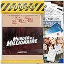 Cryptic Killers Unsolved murder mystery game - Cold Case Files Investigation Detective clues/evidence - Solve the crime - For individuals, date nights & party groups - Murder of a millionaire