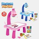 Vigor Perfect Gift Trace And Drawing Projector Table For Kids Toy With Light & Music, Child Smart Projector For Boy Girl 3-8 Years Old - Bulk 3 Sets - Blue