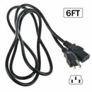 6ft AC IN Power Cord For SAMSUNG MX-FS9000 MX-HS6000 Giga Sound System Cable PSU