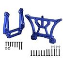 Acekeeps Front & Rear Aluminum Shock Tower Set Upgrades for 1/10 Scale Traxxas 2WD Slash/Stampede/Rustler VXL - Replace 3638 3639,Blue-Anodized,Set of 2
