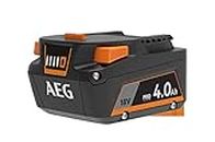 AEG - Batterie Pro Lithium 18 V PRO18V 4,0 Ah Compatible avec Tous Les Outils PRO18V et SUBCOMPACT Pro-Lithium et 100% Rétro-Compatible - Garantie 3 Ans - Grande Autonomie et Performance - L1840S