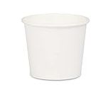 e kysa basics Paper Disposable Tea/Coffee Cups, Set of 100 pcs - White (100 ml)