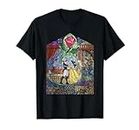 Disney Beauty & The Beast Stained Glass Rose Maglietta