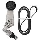 Serpentine Drive Belt Tensioner Kit, for Chevy Prizm 1998-2002, for Toyota Celica 2003-2005, for Toyota Corolla Matrix 2003-2008, L4 1.8L, Serpentine Belt Drive Component Kit Replaces# 38286 6PK1880