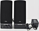 Cyber Acoustics CA-2014 Multimedia  Desktop Computer Speakers Full Stereo Sound