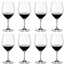 Riedel 6416/90-8 Vinom Brunello di Montalcino Red Wine Glass, Set of 8, 20.2 fl oz (590 ml)