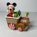Hallmark 2016 Disney MICKEY MOUSE Christmas Train (TESTED & WORKING) Rare / HTF