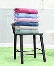 Gadgets Appliances New Assorted Hand & Face/Sports Towel 30*30cms Pack of 6 (White, Pink Red ,Blue ,Cream, Blue, Mix Colour )