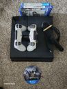 Sony Ps4 Cuh-1215A PlayStation 4 Console Games + 2 Controllers Bundle 