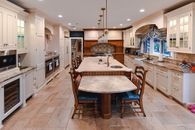 Wood-Mode Traditional Full Kitchen with Island and High End Appliance Package