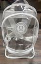 Lululemon Clear Backpack - White - One Size- Not Yet Released In US Stores