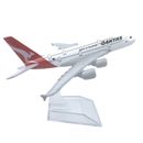 A380 Qantas Australian Civil Airliner Model Aircraft Plane Aviation Ornaments g