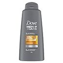Dove Men + Care Thick and Strong 2-in-1 Shampoo & Conditioner for Thin Hair with Caffeine and Calcium 750 ml